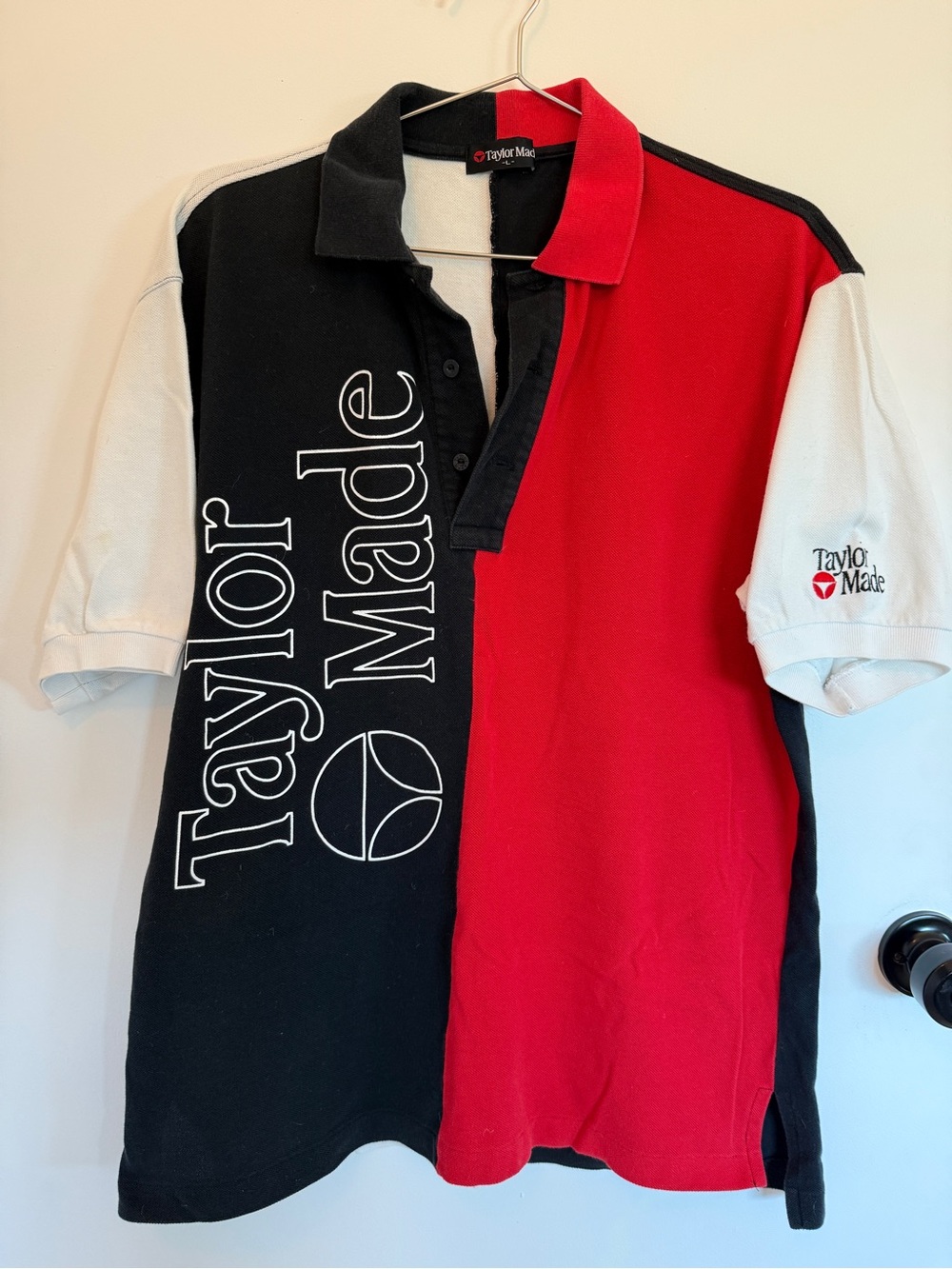 VINTAGE 90s TAYLORMADE GOLF POLO – MEN’S LARGE